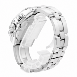 Cartier Roadster XL W62019X6 Chrono White Dial Watch
